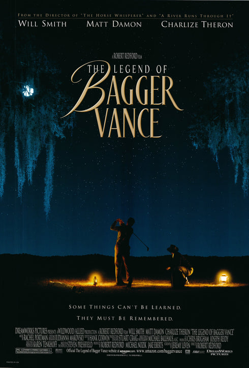 the legend of bagger vance 2000 one sheet poster rolled double sided